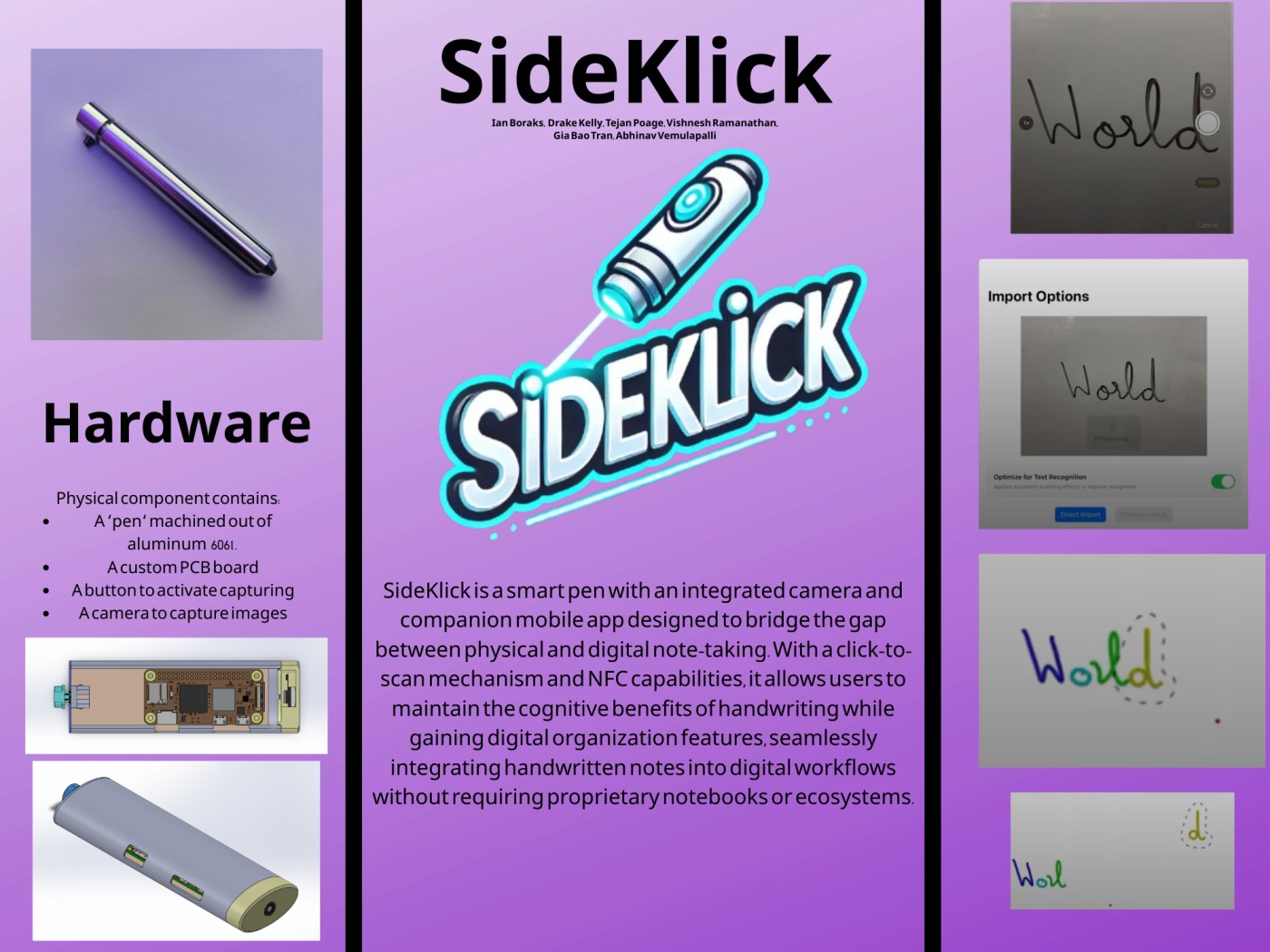 Tech Capstone Design Expo